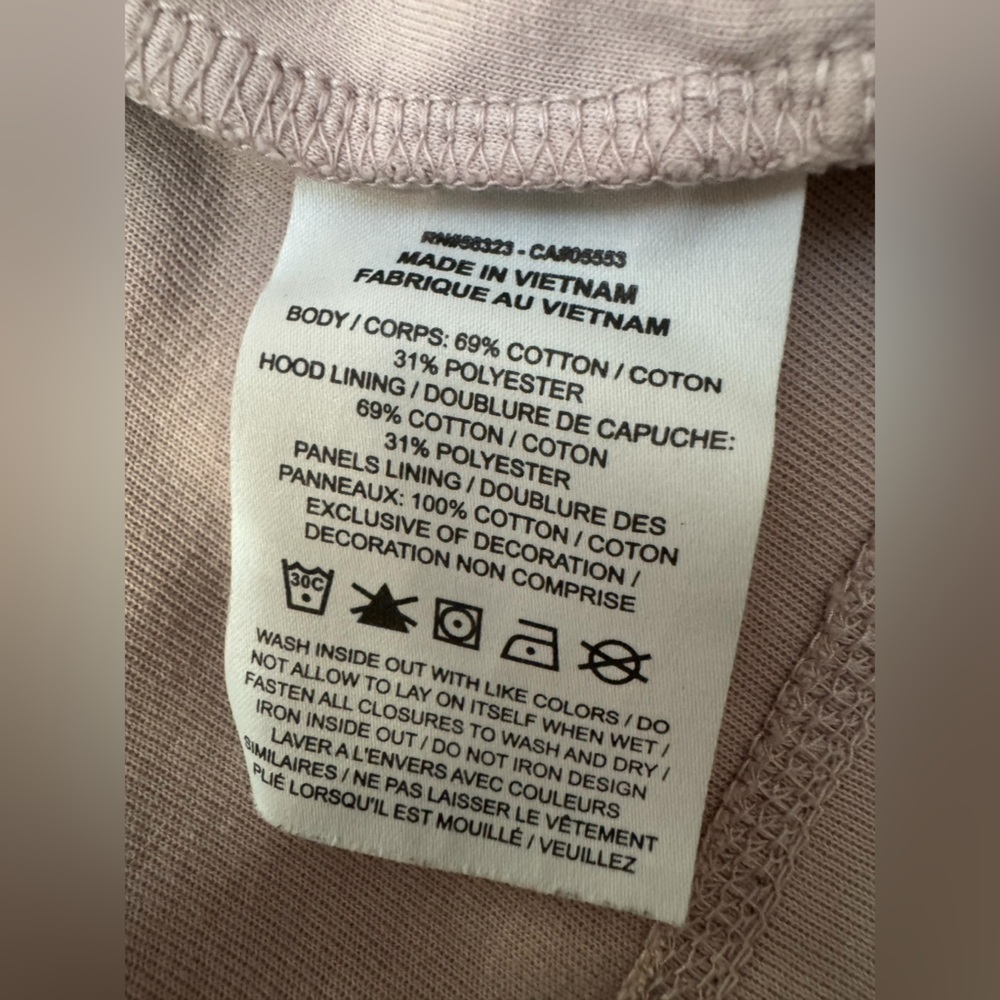 Nike Tech Fleece Full Zip Hoodie Jacket Women's XS Dusty Pink - Picture 12 of 12